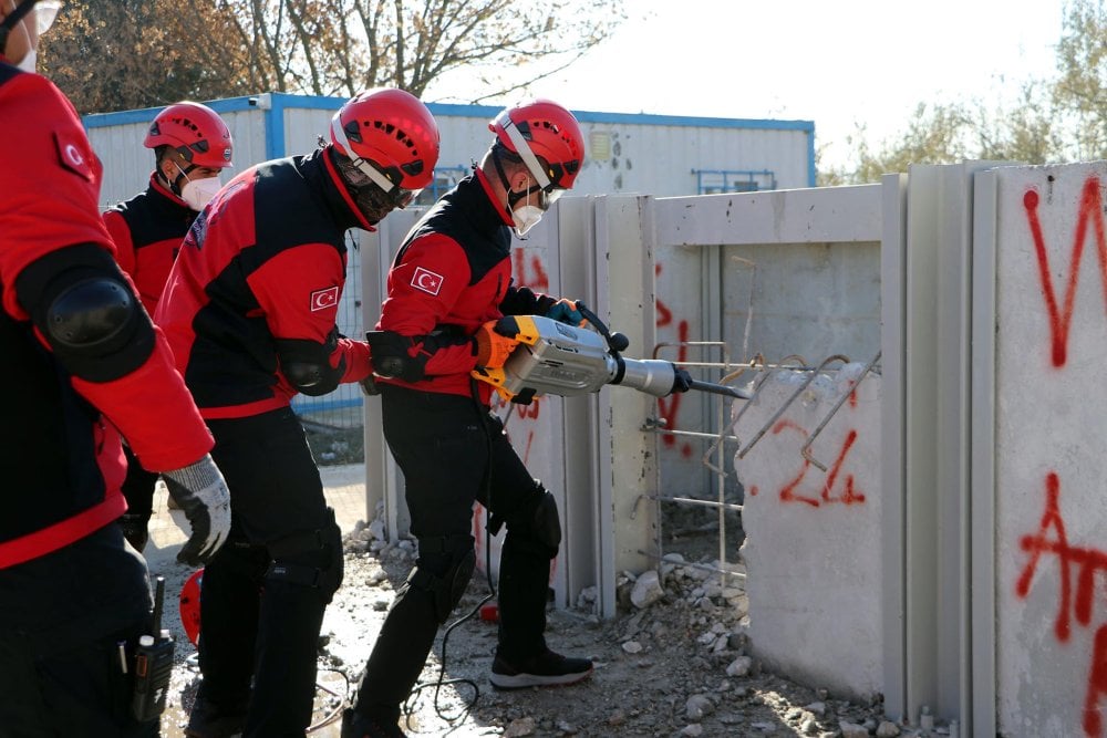 Tekirdağ'da 500 personelle deprem tatbikatı yapıldı