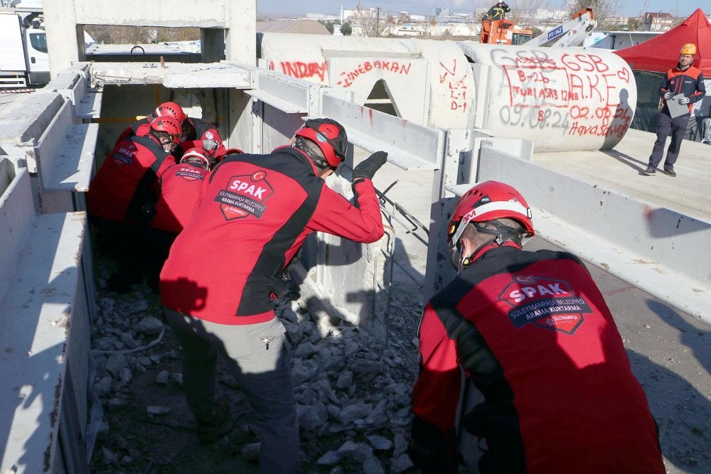 Tekirdağ'da 500 personelle deprem tatbikatı yapıldı