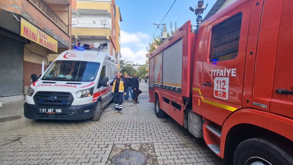 Yangına ilk müdahale polisten geldi