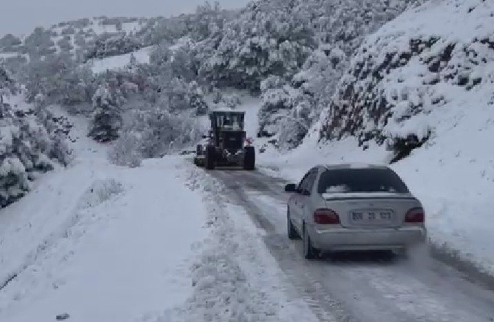 Amasya’da 107 köy yolu kapandı