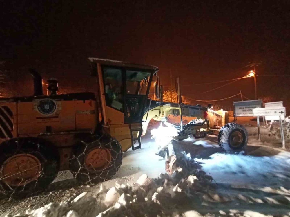 Bursa'da 169 mahalle yolu ulaşıma açıldı