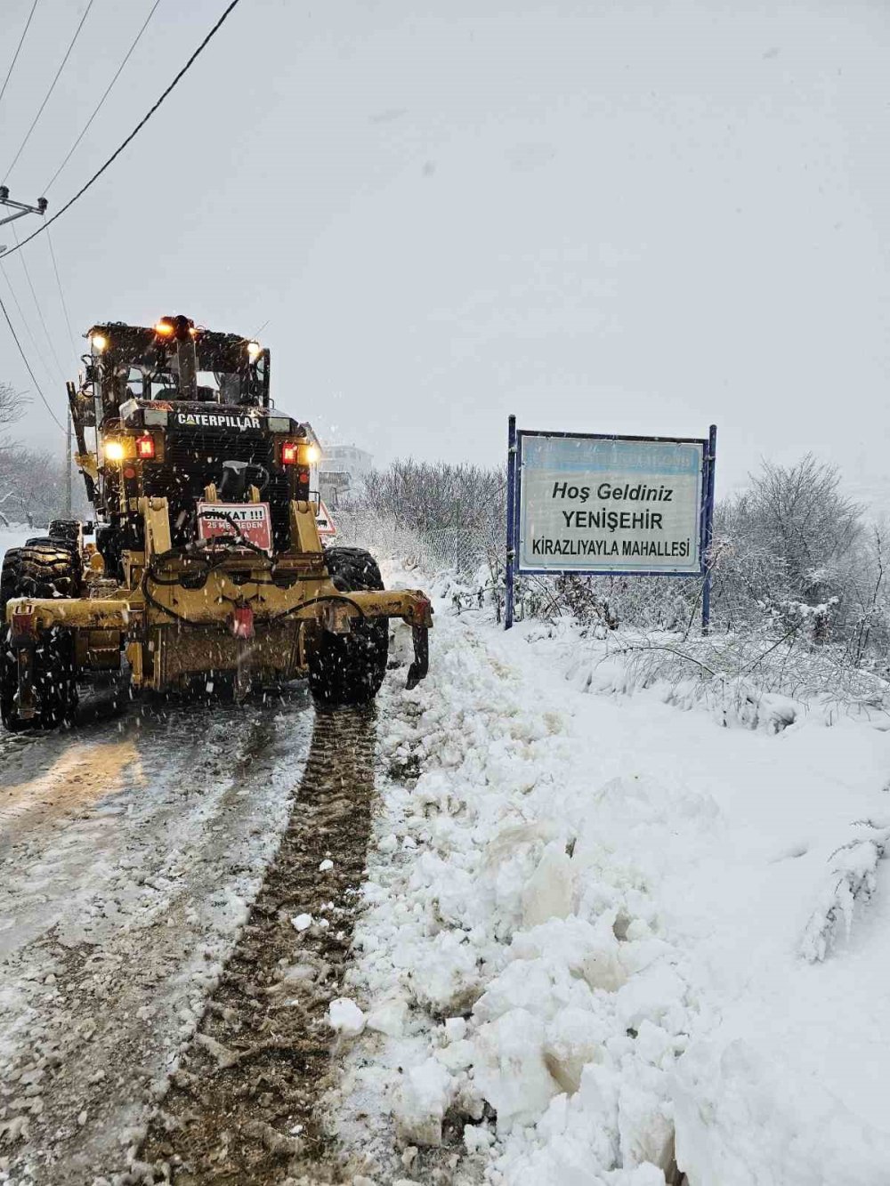 Bursa'da 169 mahalle yolu ulaşıma açıldı