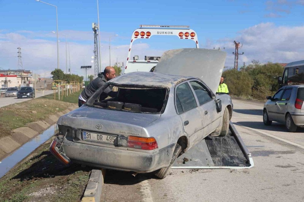 Hatay’da trafik kazası: 5 kişi yaralandı