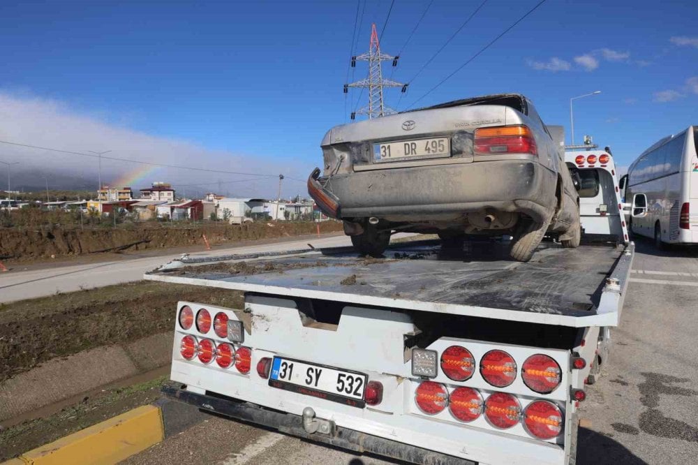 Hatay’da trafik kazası: 5 kişi yaralandı