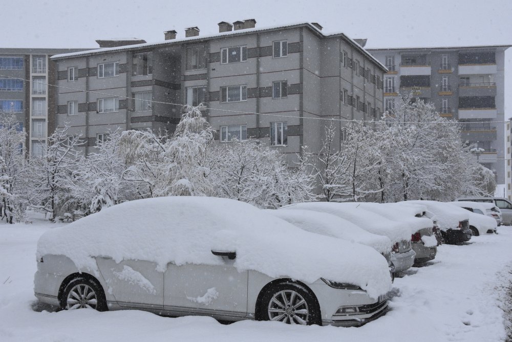 Yoğun kar yağışı Bitlis'te 84 köy yolunu kapattı