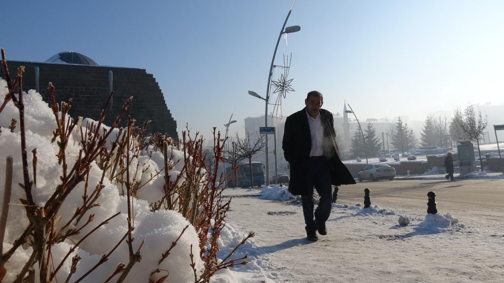 Türkiye'nin en soğuk yeri Tekman'ın Hacıömer Mahallesi; eksi 25,1