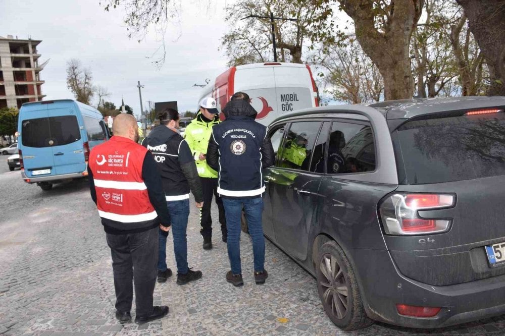 Sinop’ta düzensiz göçmen uygulaması yapıldı