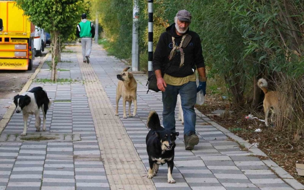 Ölen köpeğini yaşadığı barakaya gömdü