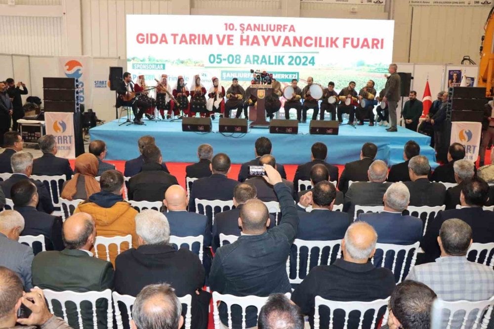 Şanlıurfa’da 10. Gıda Tarım ve Hayvancılık Fuarı törenle açıldı