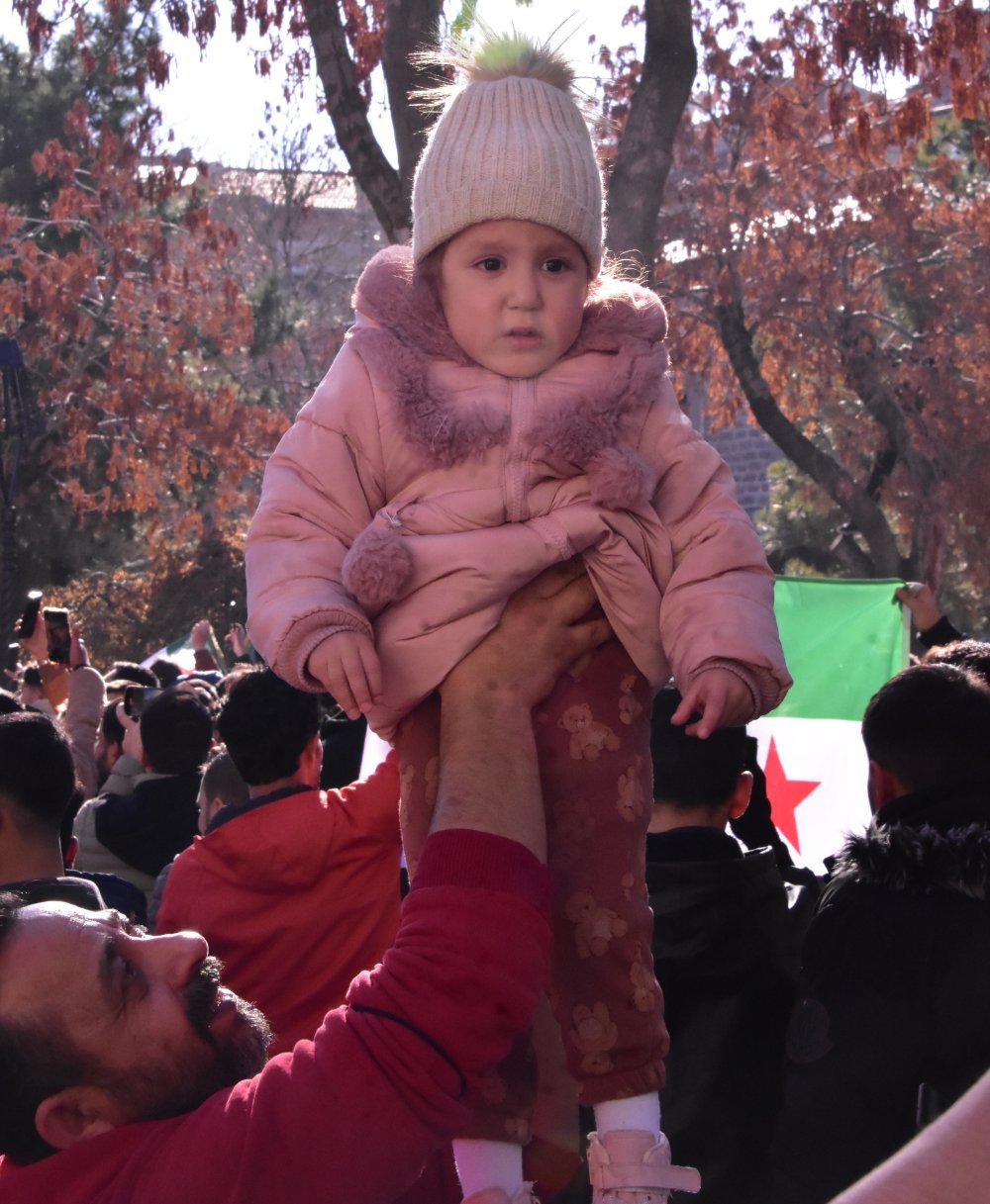 Konya'da Suriyeliler zafer kutlaması yaptı