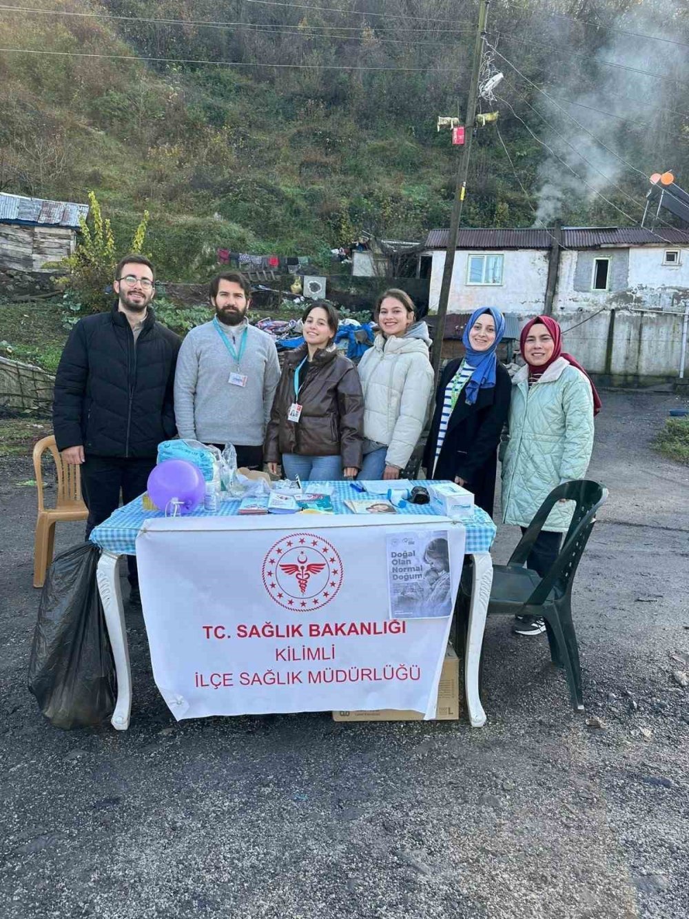 Zonguldak’ta Roman vatandaşlara sağlık desteği verildi