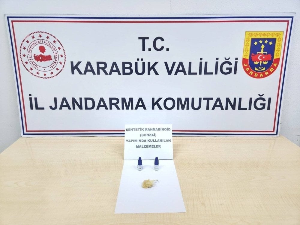 Karabük’te uyuşturucu operasyonu: 1kişi gözaltına alındı