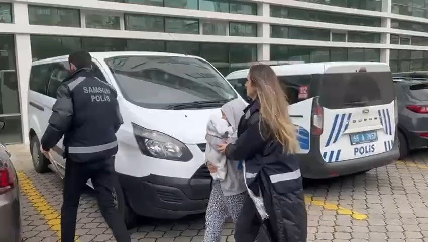 Samsun’a altın çalmak suçundan yakalanmıştı: Kucağındaki bebeğiyle birlikte cezaevine gönderildi