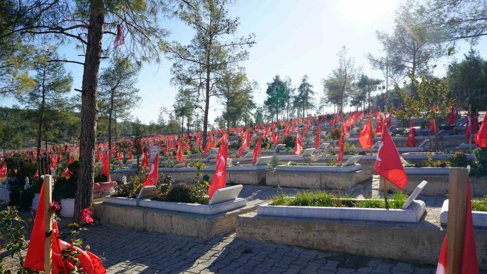 Kahramanmaraş’ta deprem şehitleri anısına bin bir hatim