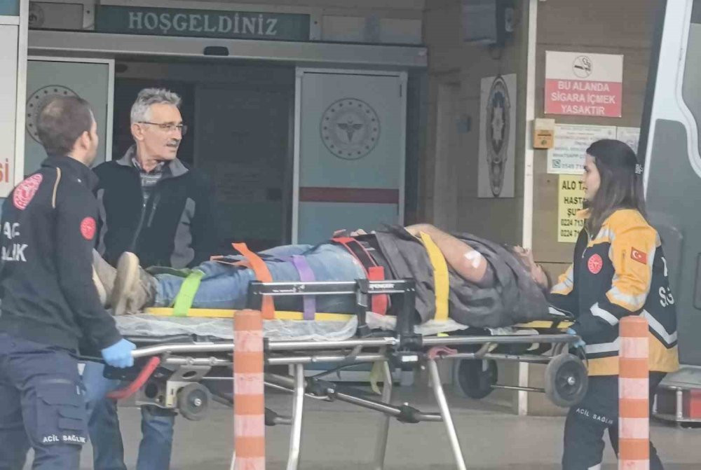 İnegöl’de iş kazası: İşçi asansör boşluğuna düştü