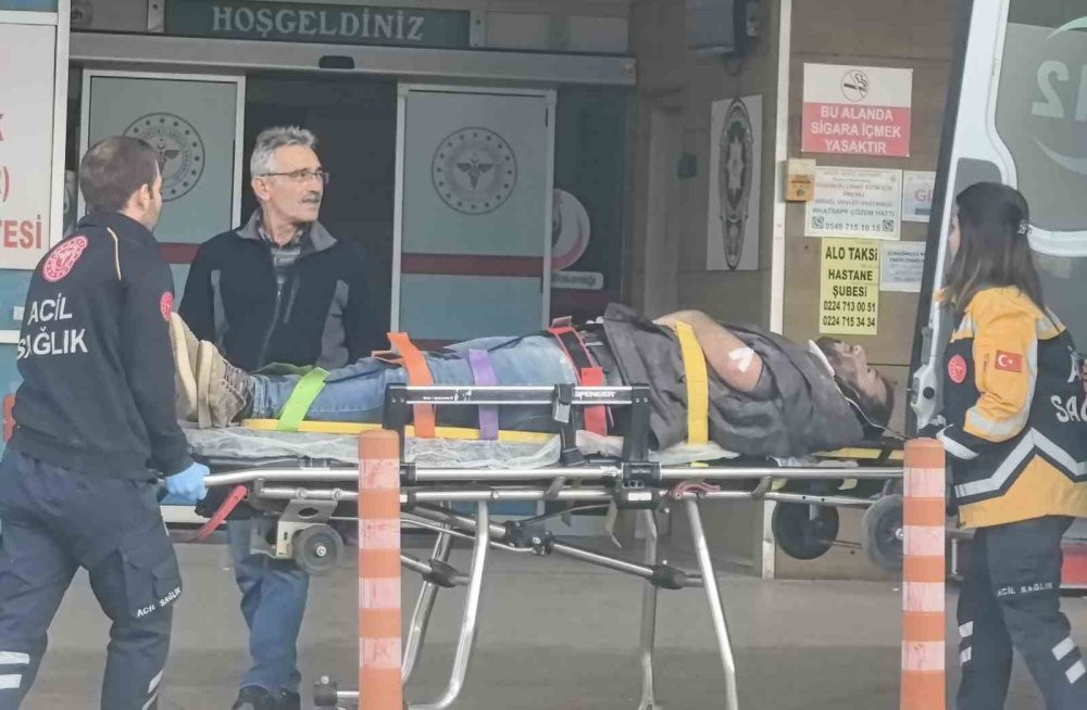 İnegöl’de iş kazası: İşçi asansör boşluğuna düştü