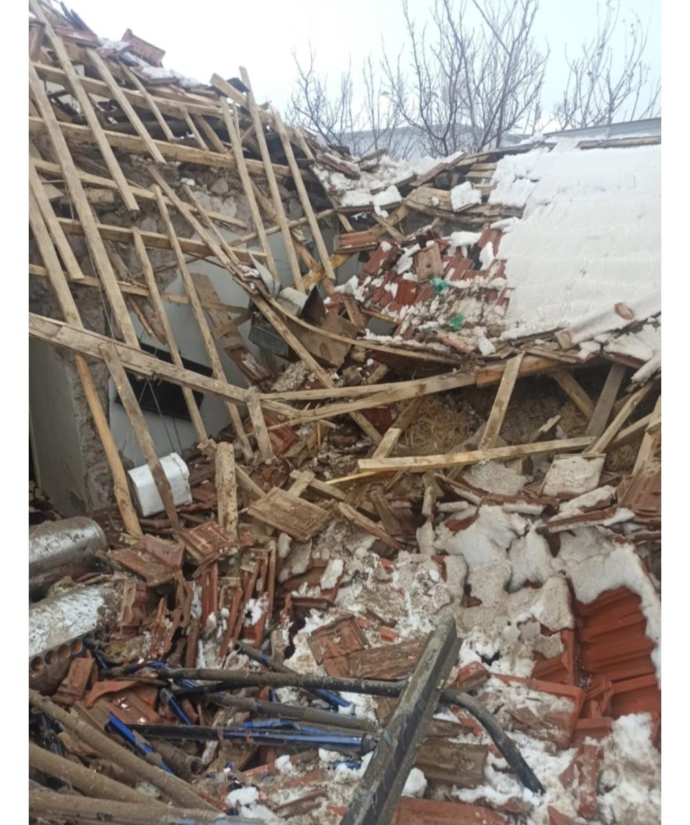 Tüp patlamasında hasar gören ev tamir edilip sabine teslim edildi