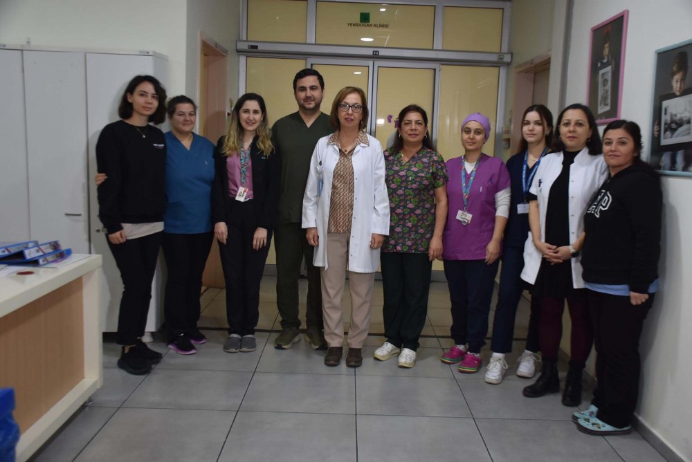 İzmir’de 540 gram doğan Efe bebek annesine kavuştu