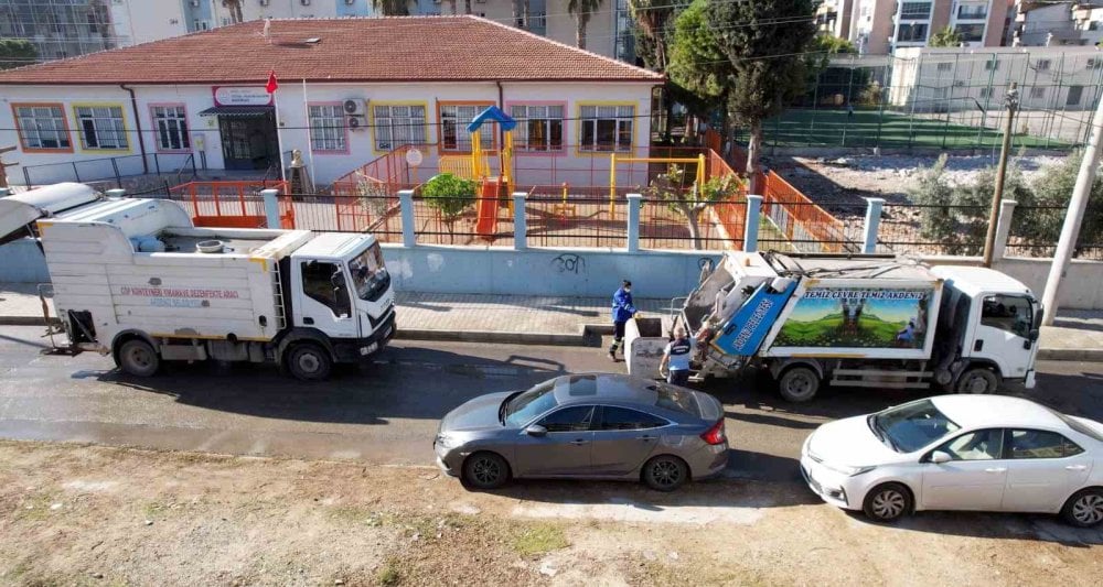 Akdeniz’de temizlik çalışmaları devam ediyor