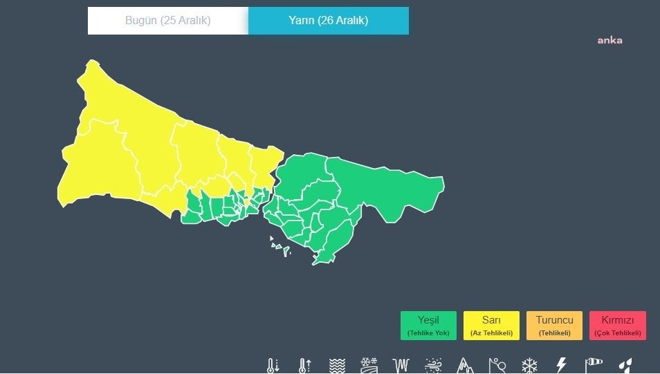 İstanbul Valiliği'nden vatandaşlara uyarı! Çok kuvvetli geliyor