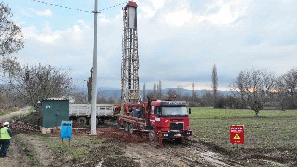 Bursa Büyükşehir, yeni içme su kuyuları için harekete geçti