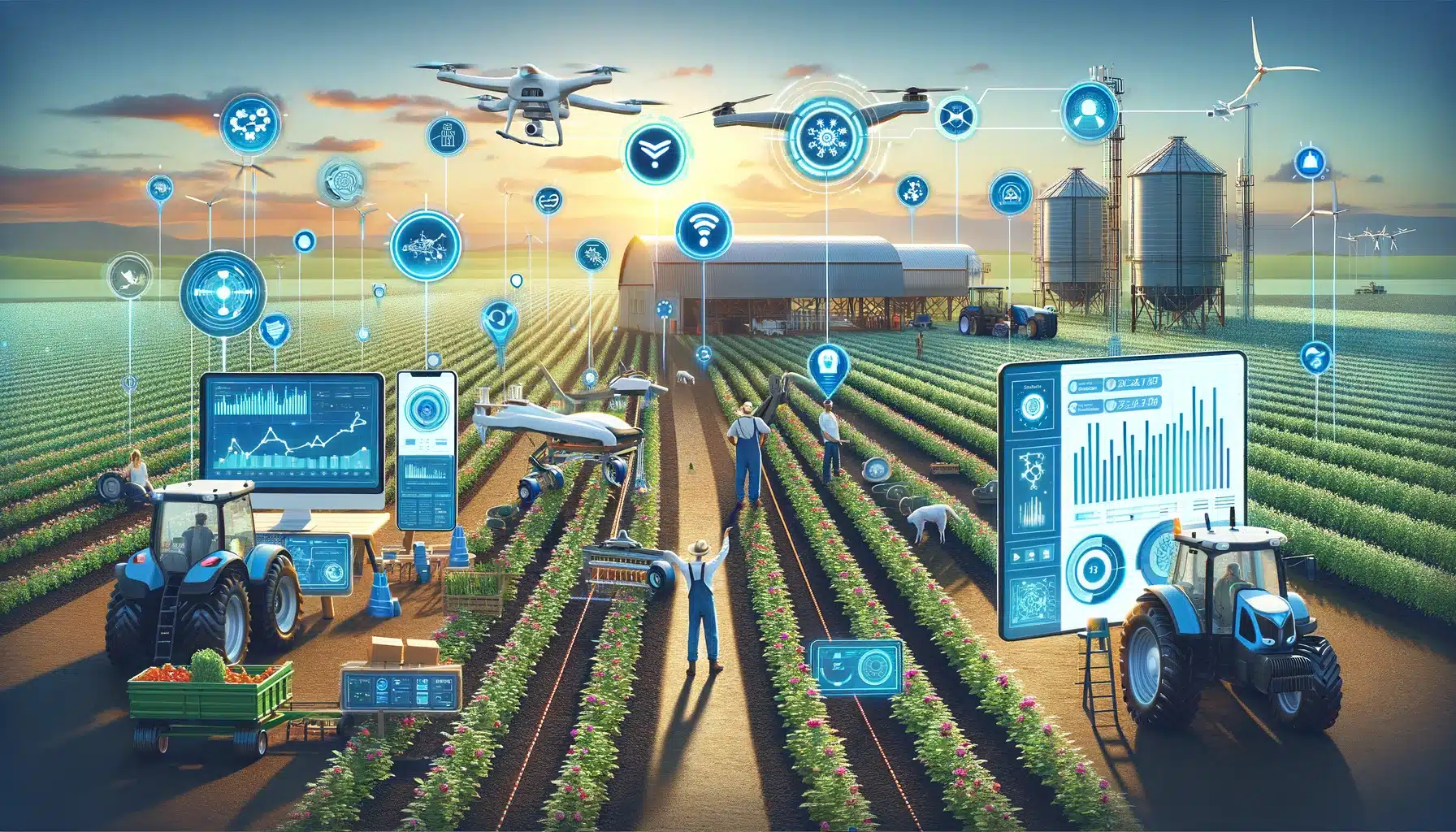 dalle-2024-05-20-07-31-57-a-modern-farm-setting-incorporating-ai-and-digital-technology-the-scene-includes-advanced-farming-equipment-like-drones-automated-tractors-and-sens.webp