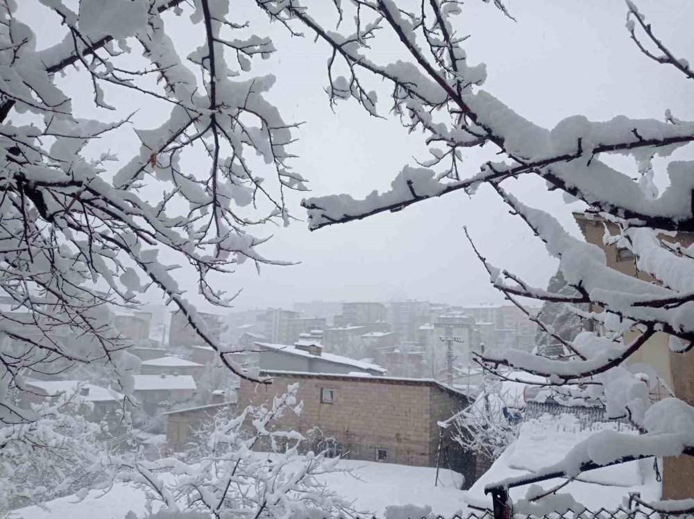 Hakkari’de beyaza büründü