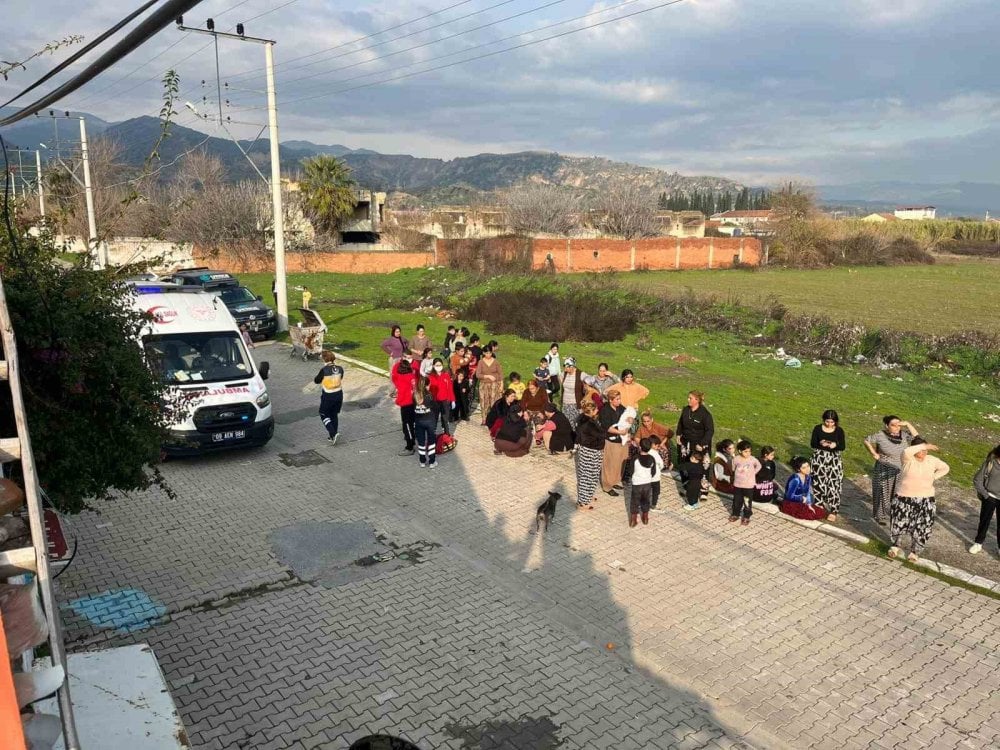 Şehit ailesinin evi alevlere teslim oldu