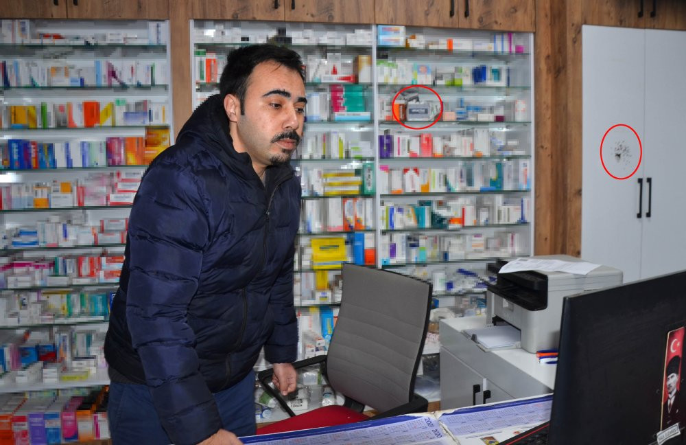 Antalya’da damadının eczanesine pompalı tüfekle ateş etti