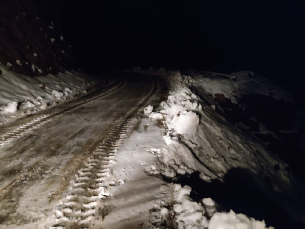 Diyarbakır'da ulaşıma kar engeli