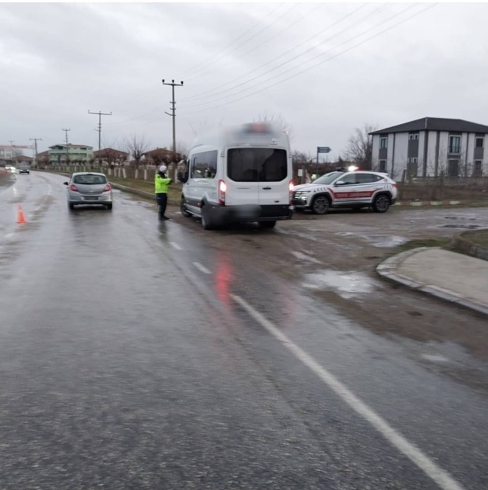 Kırklareli’nde jandarma bir yıllık trafik denetim bilançosunu açıkladı