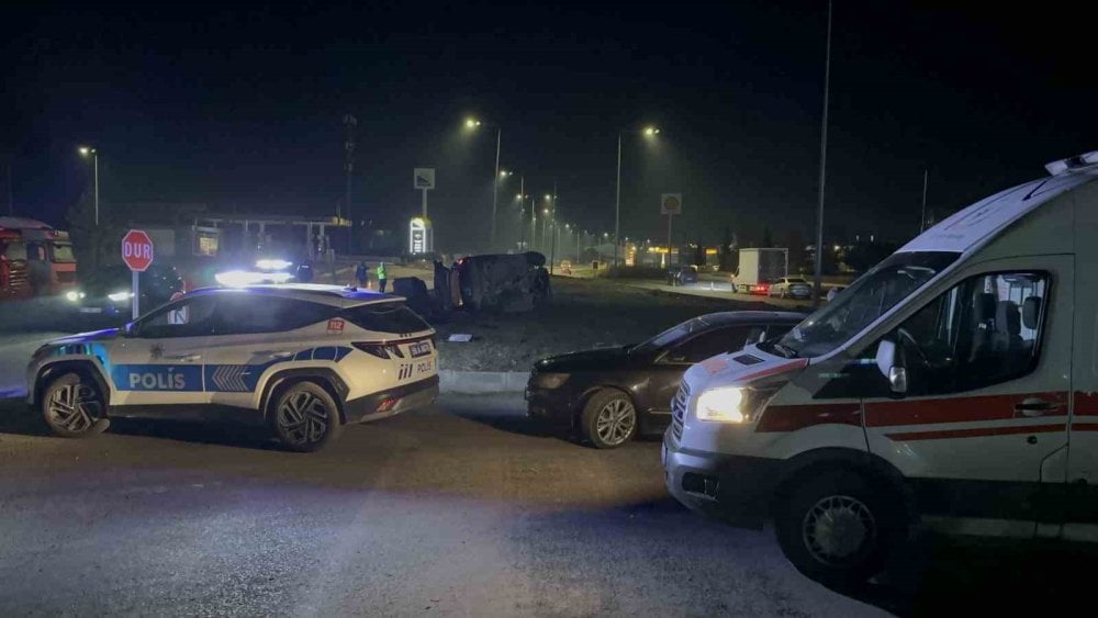 Tekirdağ’da feci kaza! Emniyet kemeri bir kez daha hayat kurtardı