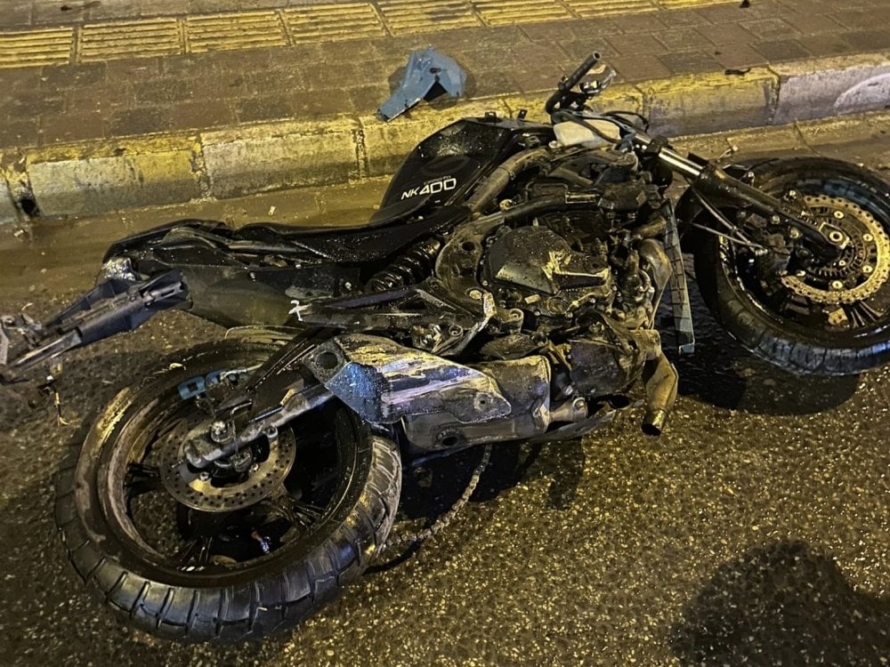 Nusaybin’de devrilen motosiklet 2 kişiye mezar oldu