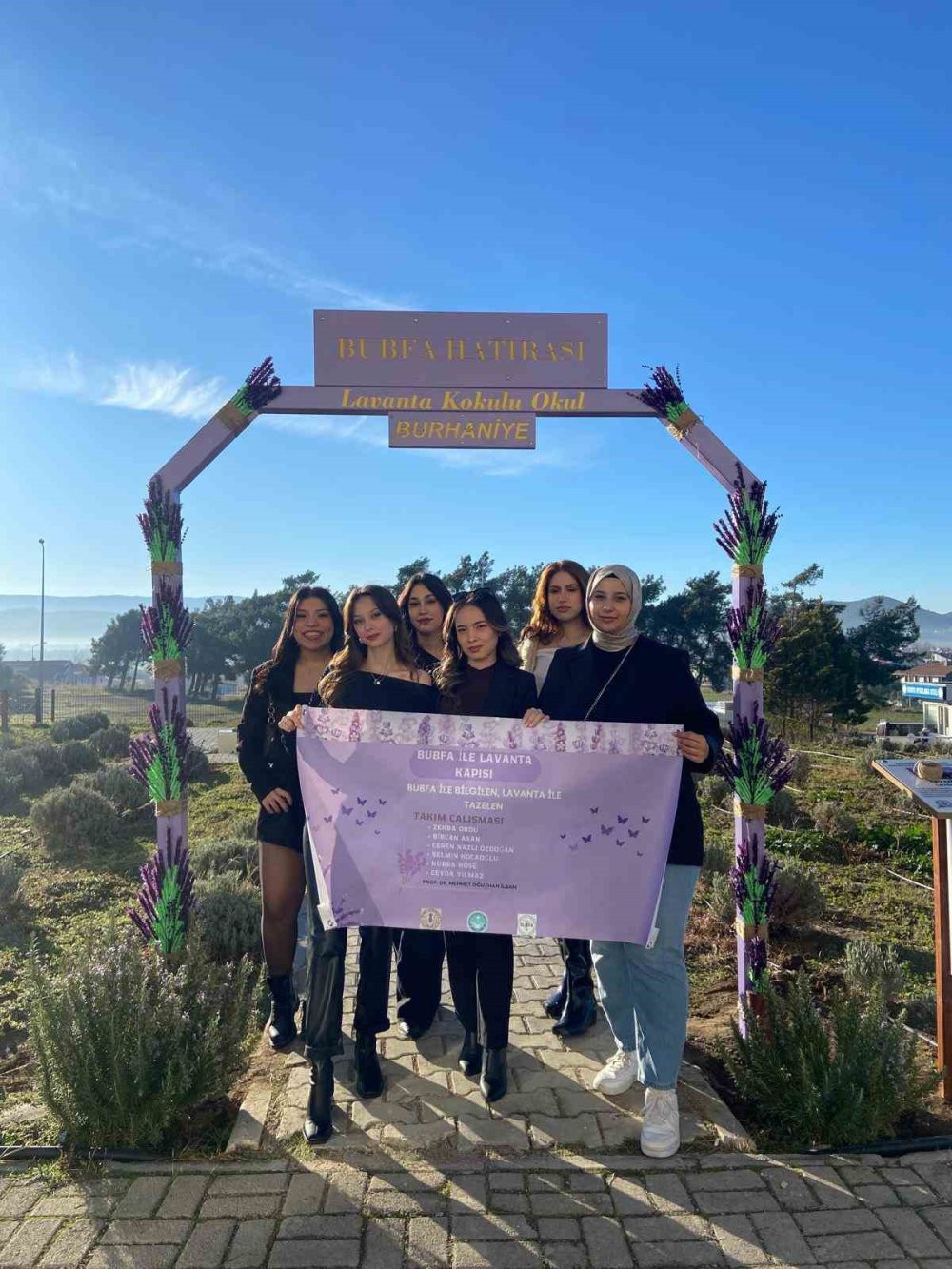 Balıkesir’de lavanta kapısı projesi hayata geçti