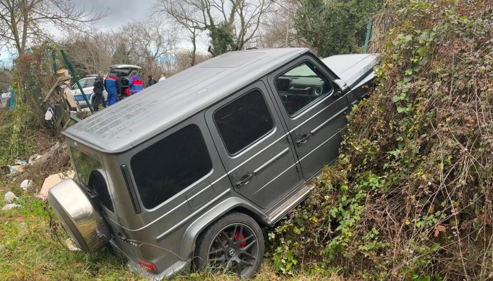 İstanbul - Sarıyer’deki İranlı iş insanının ciple kaza yaptığı anların görüntüsü ortaya çıktı