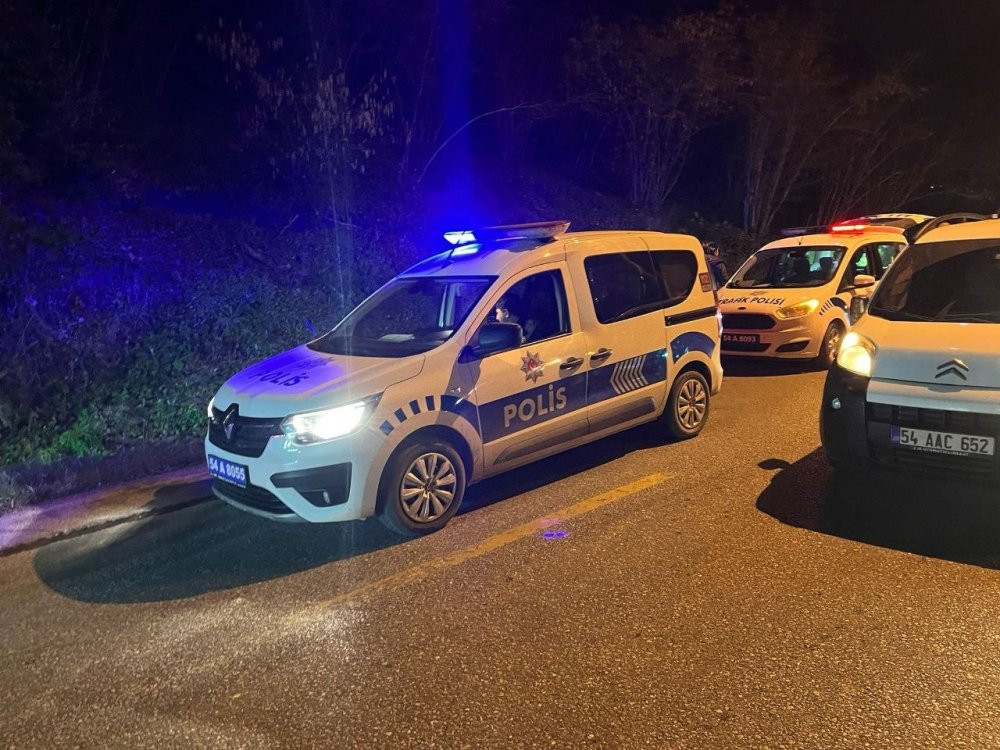 Polisin denetiminden kaçtı!  Kaçtığı ters yönde su kanalına uçtu