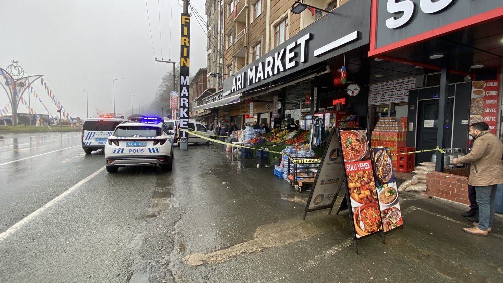 Rize'de genç kadın market çalışanına kurşun yağdırdı! Oğlunu darbetmişti