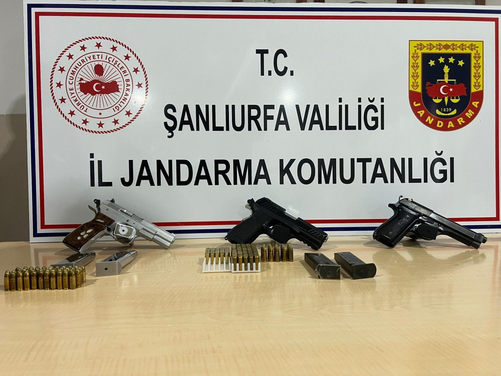 Şanlıurfa’da silah kaçakçılığı operasyonu: 6 kişi yakalandı