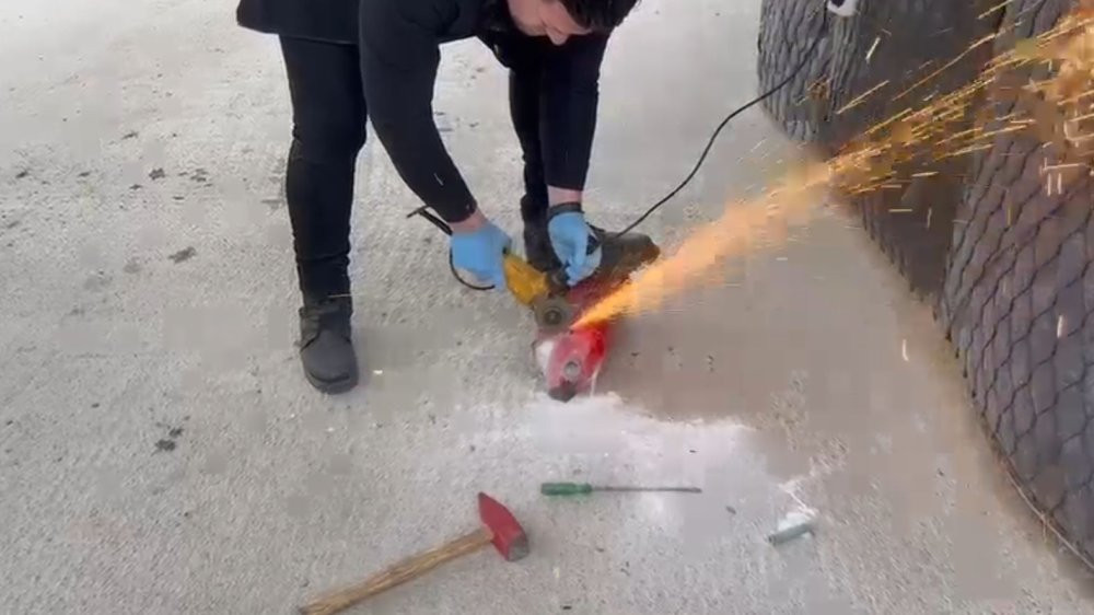 Zehir tacirlerinin akıl almaz zulası! TIR’daki yangın tüpünün içinde bulundu