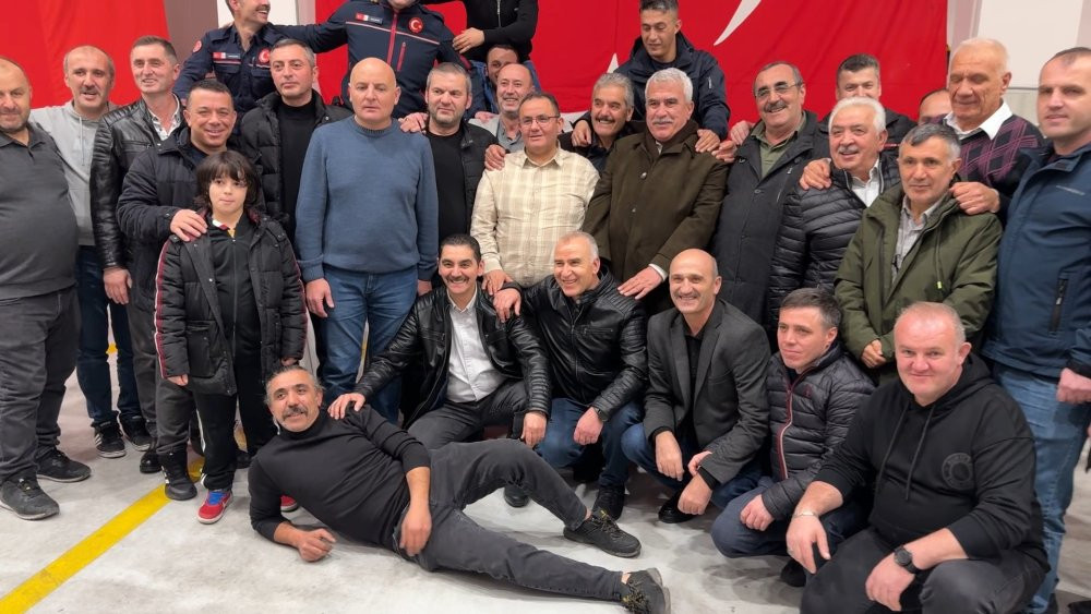 İstanbul itfaiyesinde emekli olanlar böyle uğurlandı