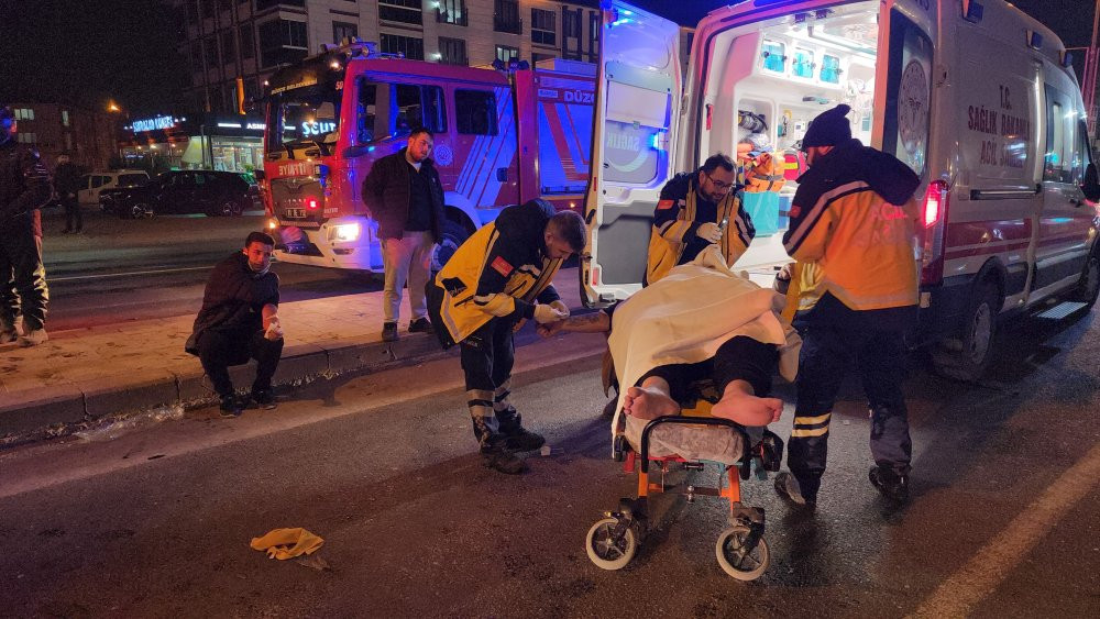 Alkollü sürücü dehşet saçtı! 3 kişi yaralındı