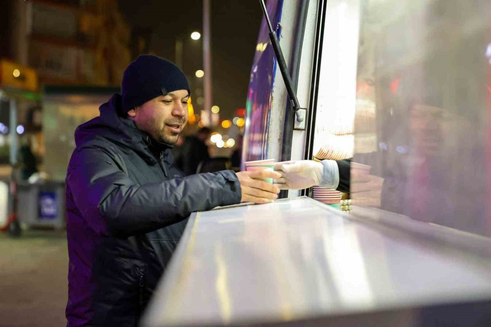 Silivri soğuklarına sıcak ikram