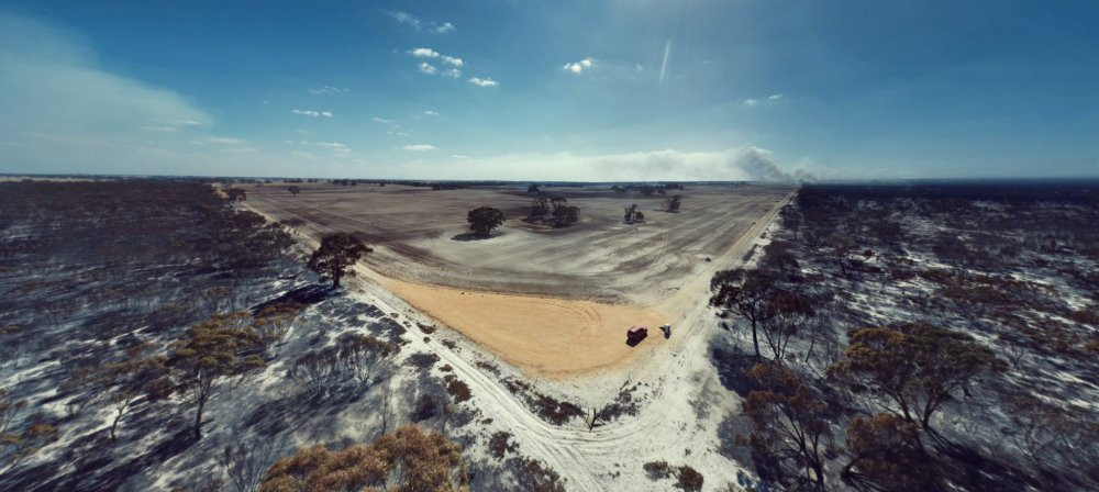 Orman yangınında 65 hektar alan zarar gördü