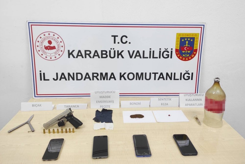 Karabük’te uyuşturucu operasyonu! 6 kişi yakalandı