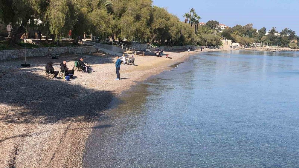 Datça'da güneşli pazar keyfi