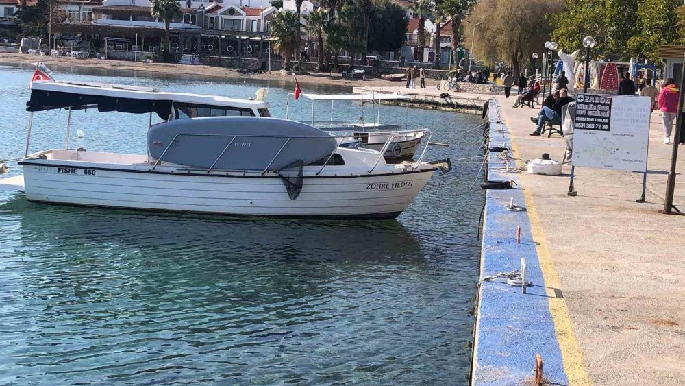 Datça'da güneşli pazar keyfi