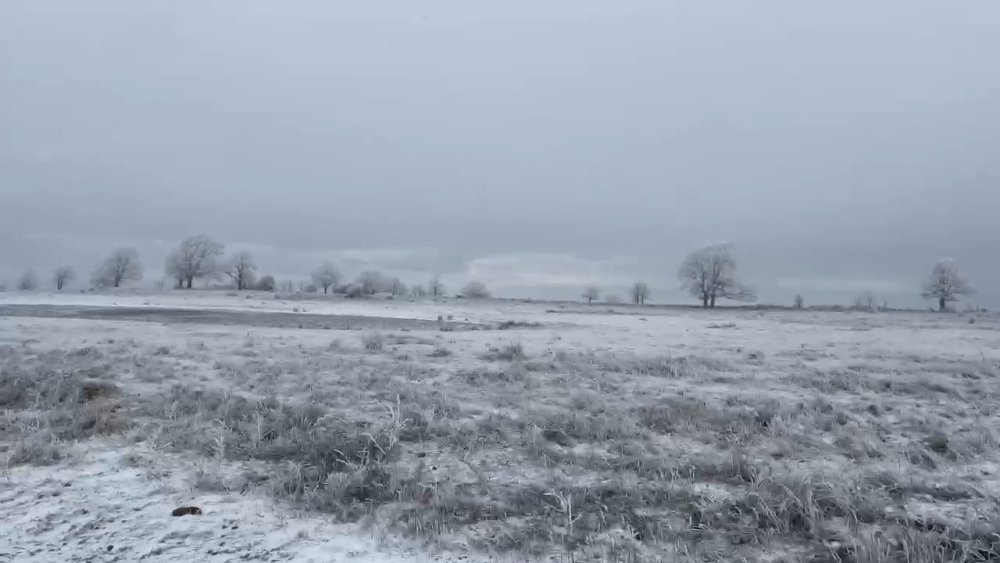Tekirdağ’ın yüksek kesimleri beyazla büründü