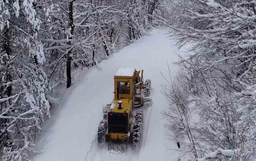 Kastamonu'da ulaşıma kapanan köy sayısı 66'ya düştü