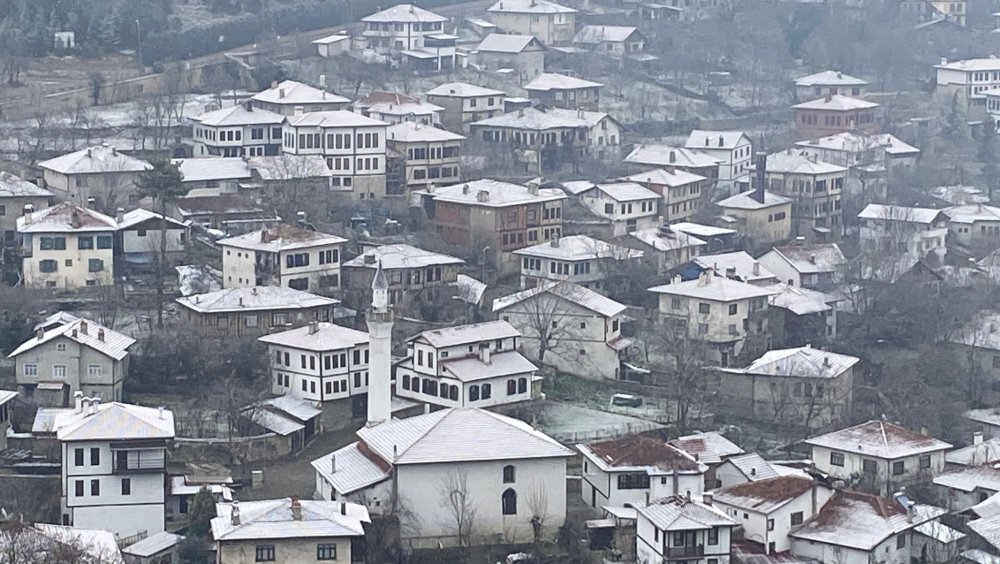 Safranbolu beyaza büründü