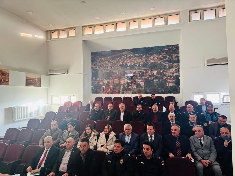 Çaycuma’da yangın güvenliği toplantısı düzenlendi